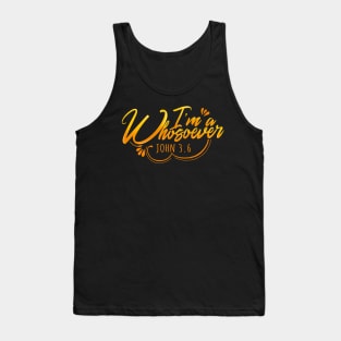 'I'm A Whosoever' Amazing Christians Cross Tank Top